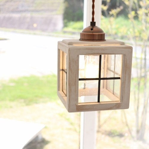 LEDステンドグラス照明 houze stend small ナチュラル シーリング