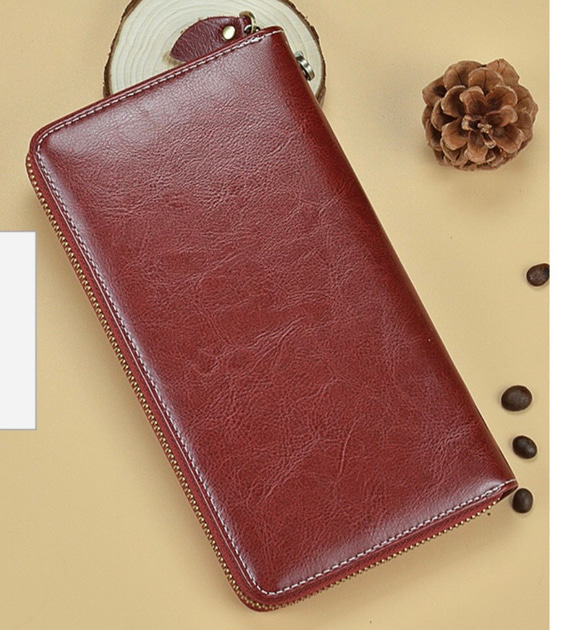 本革 財布 値下げ 最終値下げ☆DLMS 三つ折り財布 本革 ミドルサイズレザー