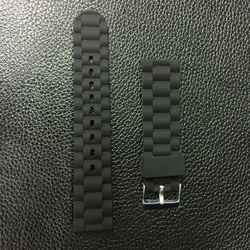 時計用ラバーベルトブラック 腕時計 革工房Deepzone 通販 2661417