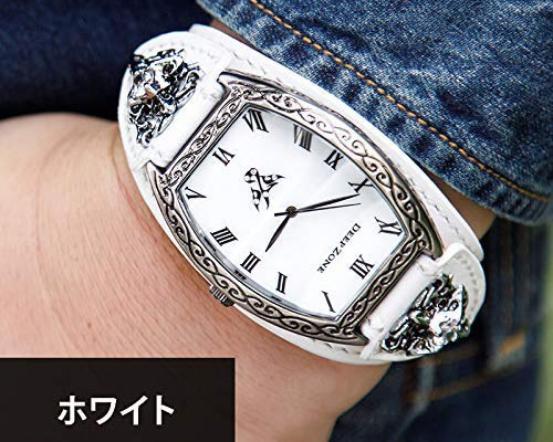 Å極美品Å 4℃ ホワイトレザー腕時計とブレスレットセット起動品 0_2b5214889842f9d56af00f72d421