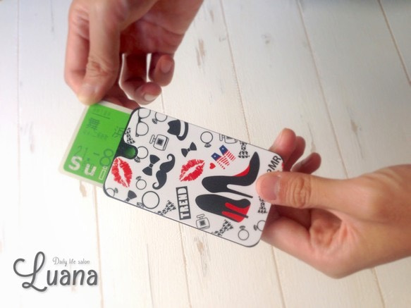 Mr.&Mrs.シリーズ キーホルダー付きSuica・ICOCAなどのICカードケース