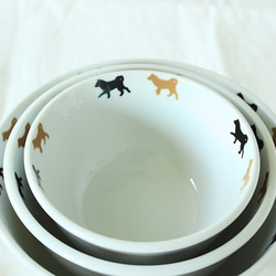 3種顏色Shiba Inu主食碗&lt;6種尺寸&gt; 第3張的照片