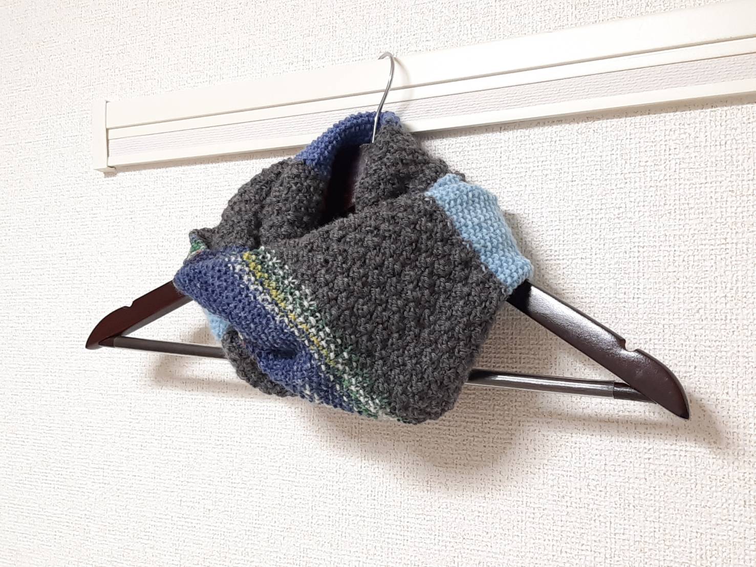 手編みスヌード