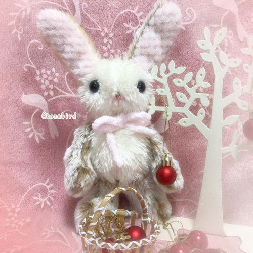 うさぎぬいぐるみ（茶クリーム斑×白） ぬいぐるみ ひな桜 通販