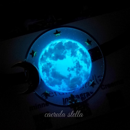 受注【 惑星スカイのヘアゴム】 レジン レジンアクセサリー 宇宙