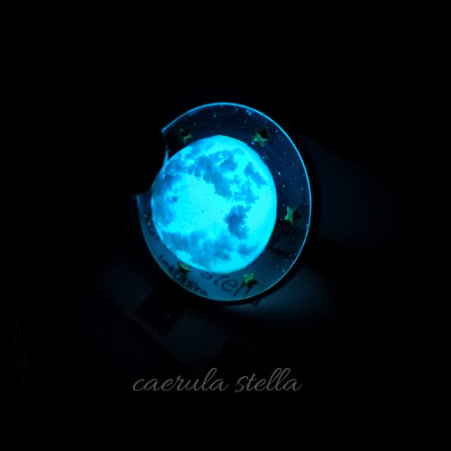 受注【 惑星スカイのヘアゴム】 レジン レジンアクセサリー 宇宙