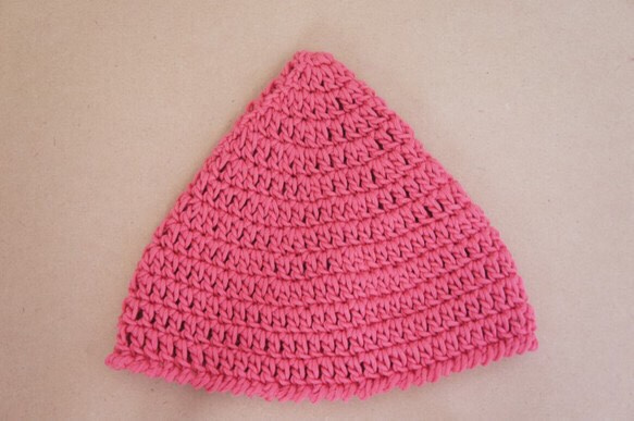 【２size】春の小人帽（pink） 2枚目の画像