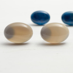 藍磷灰石耳釘耳環❤K14GF 第4張的照片