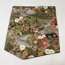 ◆慶弔◆Konabay Fabrics.菊と蝶の優雅な袱紗  ハード 3枚目の画像