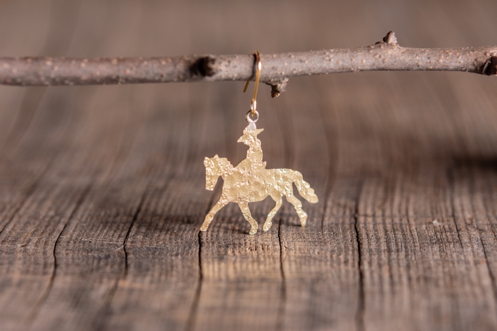 乗馬　ピアス・イヤリング