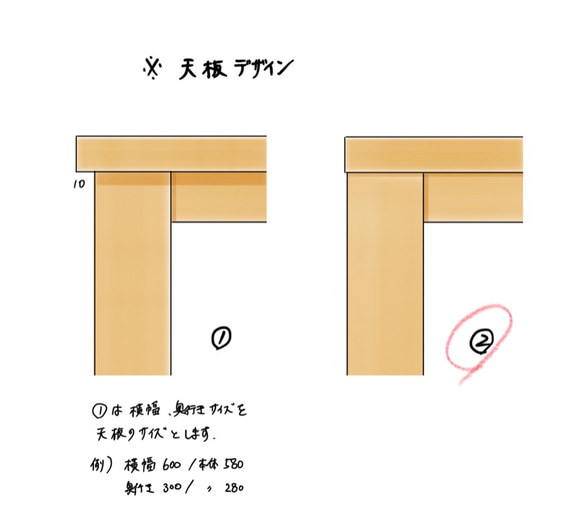 ☆mk様ご予約品☆…#order.…鍋と食器のオープンシェルフ(ホゾ継ぎ/d.wt) 3枚目の画像