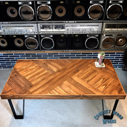 カントリーローテーブル120 ブラウン ローテーブル・リビング