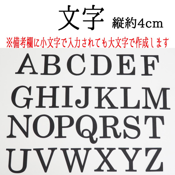 【こいのぼりオーナメント用】お名前ガーランド単品　大文字 　全7色 5枚目の画像