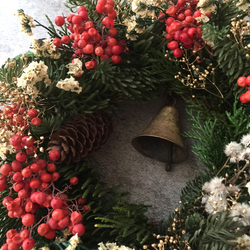 ヒノキともみの木のクリスマスリース リース KASHIWARA 通販 12838138