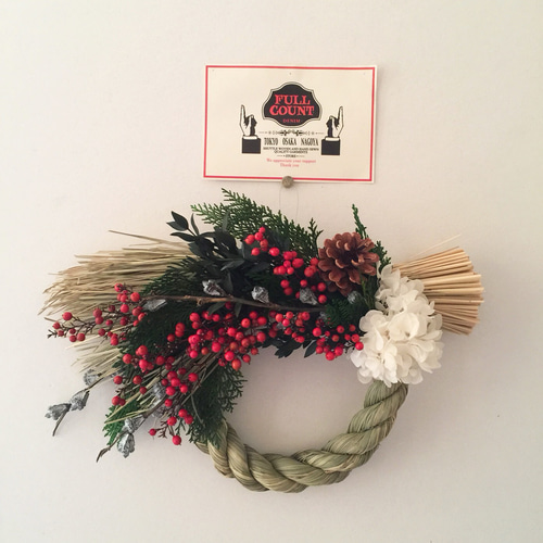 南天のお正月飾り しめ縄・しめ飾り KASHIWARA 通販 4973088｜Creema