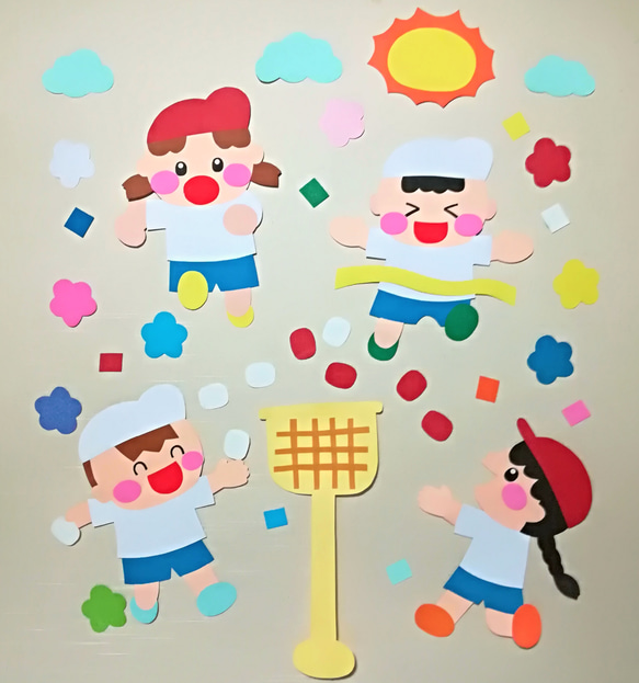 壁面飾り ＊元気いっぱい運動会♩＊ Amazon.co.jp: 壁面飾り ＊元気いっぱい運動会＊ : ホーム＆キッチン