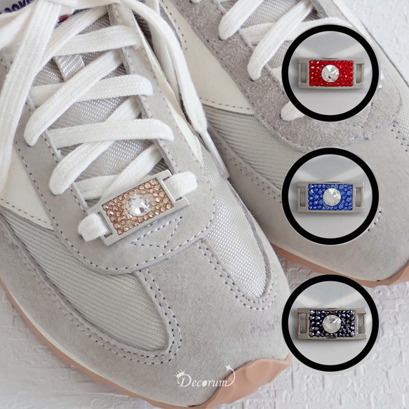 Circle White シューズアクセサリー シューズ小物 Decorum