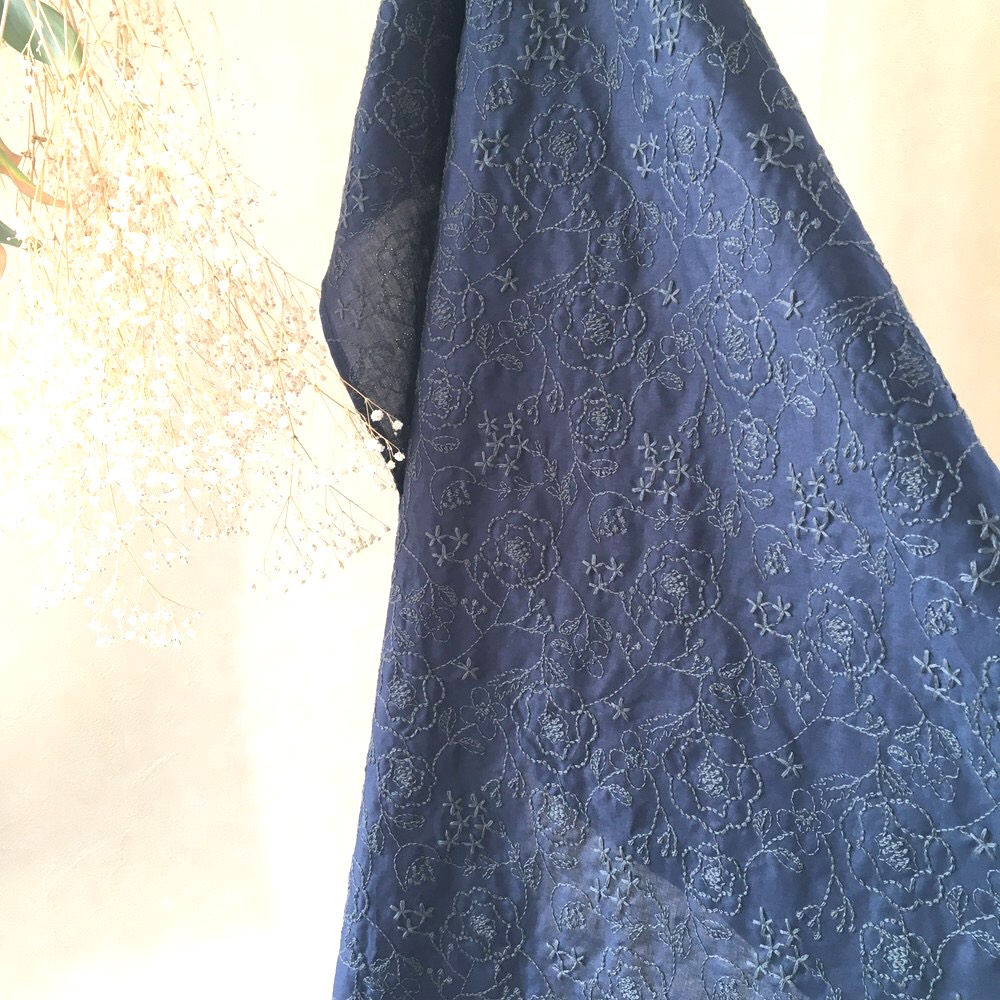 刺繍風呂敷　刺繍生地　レース生地　風呂敷