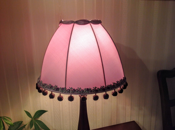 《送料無料》ドーム型パープルのランプ 4枚目の画像