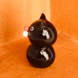 猫の置物／黒猫 7枚目の画像