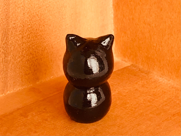 猫の置物／黒猫 8枚目の画像