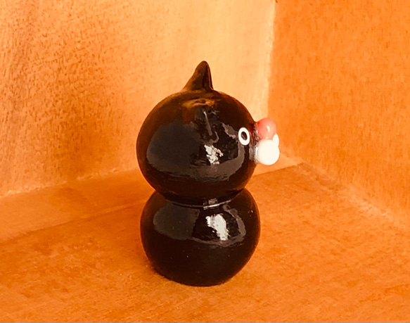 猫の置物／黒猫 9枚目の画像
