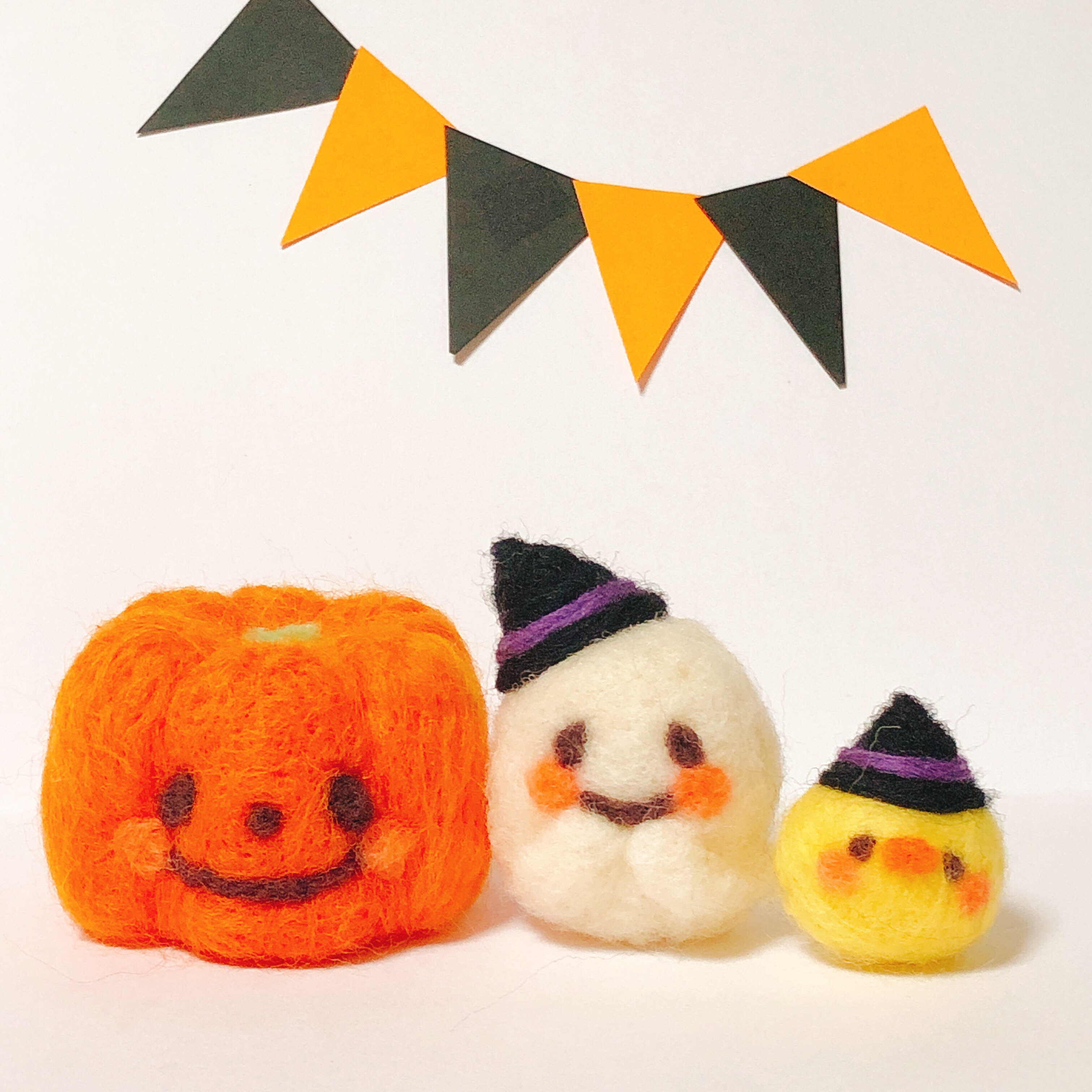 フェルト🎃ハロウィン壁飾り👻の通販 by takachan's shop｜ラクマ