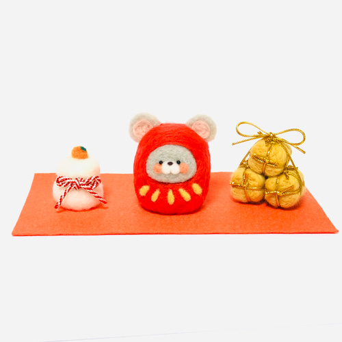 楽天市場】フェルト干支の通販 十二支干支段飾り 毎年使える干支置物