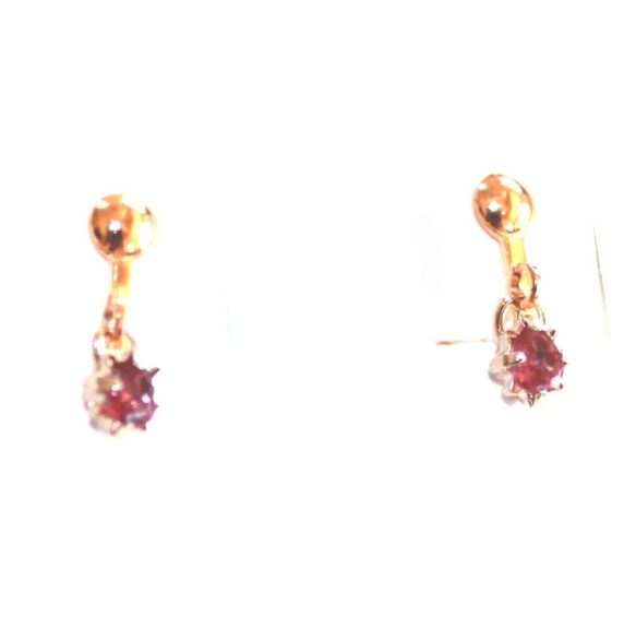 プチプラRシリーズ第15号☆ white topaz earrings 3枚目の画像