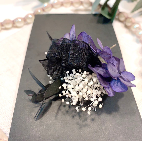 花束刺穿~黑色和紫色~ 第7張的照片