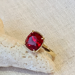 [Valentine Red]施華洛世奇戒指（紅色） 第3張的照片