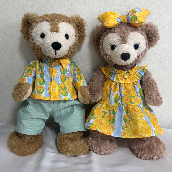 ダッフィー&シェリーメイ コスチューム ぬいぐるみ ☆396☆ 通販