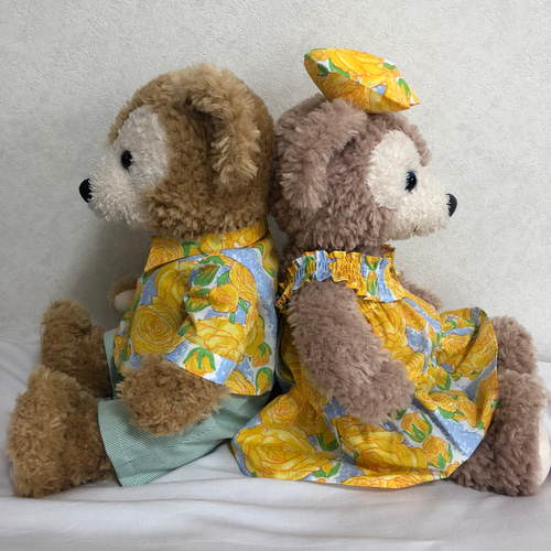 ダッフィー&シェリーメイ コスチューム ぬいぐるみ ☆396☆ 通販