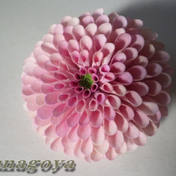 組み合わせ色々～中輪ぽんぽん菊のコサージュ＆髪飾り（ピンク） 7枚目の画像