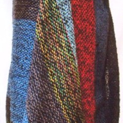 シルクの手織りのストールボレロ風 7枚目の画像