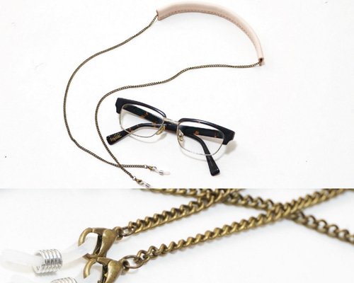 チェーンレザーグラスコード 