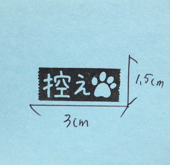 J-45 控え　肉球 2枚目の画像