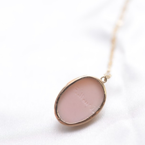 た*し様 碌山　k10 カメオネックレストップ　刻印あり た*し様 碌山 k10 カメオネックレストップ 刻印あり た*し様 碌山