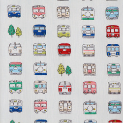 コップ袋（小さい電車＆新幹線） 2枚目の画像