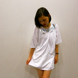 Moon Light Big T-shirts 〜White〜 2枚目の画像