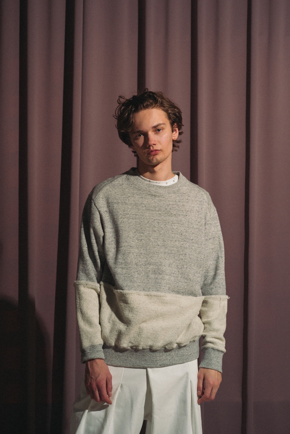 Panel Changed Sweat Shirts