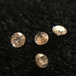 加工費込み ホワイトダイヤモンド 0.09ct、1.5㎜ 一粒 2枚目の画像