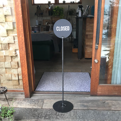 【送料無料】STAND SIGN-OPEN・CLOSED-/看板/スタンド看板/アイアン 2枚目の画像