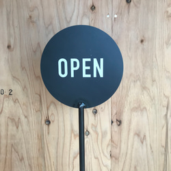 【送料無料】STAND SIGN-OPEN・CLOSED-/看板/スタンド看板/アイアン 4枚目の画像