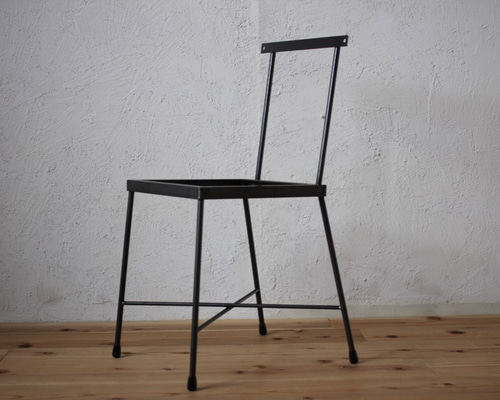 アイアン椅子1脚　ハンドメイド 0_2ad6b5bffc634b6ddefce86a0127