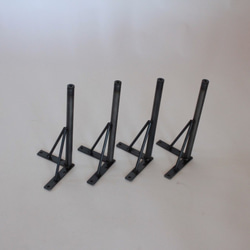 送料無料】アイアンローテーブル脚 4本セット/金具/DIY/パーツ
