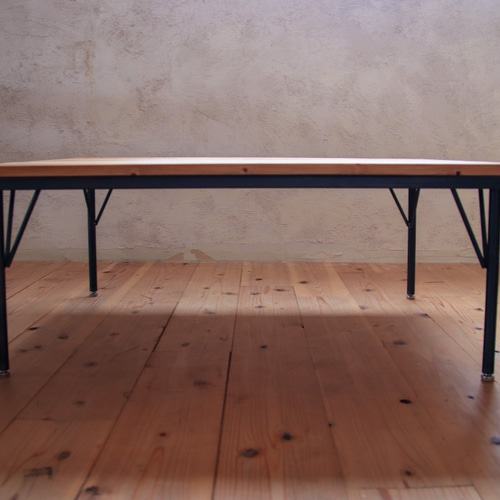 送料無料】アイアンローテーブル脚 4本セット/金具/DIY/パーツ/鉄脚