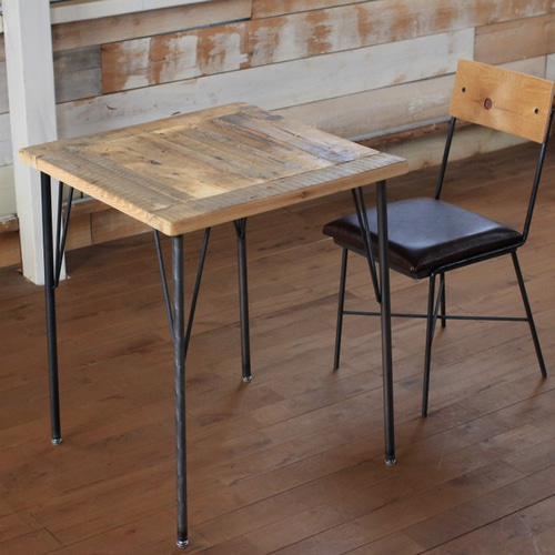 カフェテーブル 古材仕様 ローテーブル・リビングテーブル SIKAKU 通販