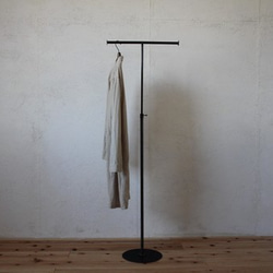 【送料無料】COAT HANGER RACK/コートハンガーラック/高さ調節可能/組み立て式 2枚目の画像