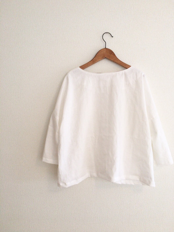 再再販★LADY'S★オフホワイトのフリル袖ゆるトップス 3枚目の画像